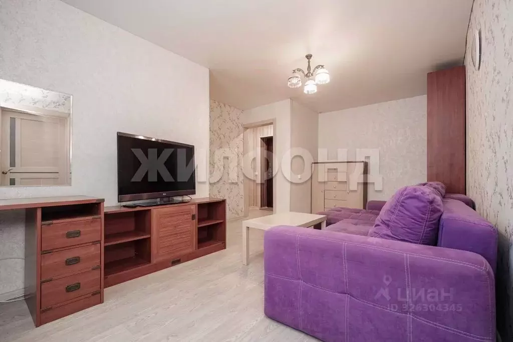 2-к кв. Новосибирская область, Новосибирск просп. Карла Маркса, 12/1 ... - Фото 1