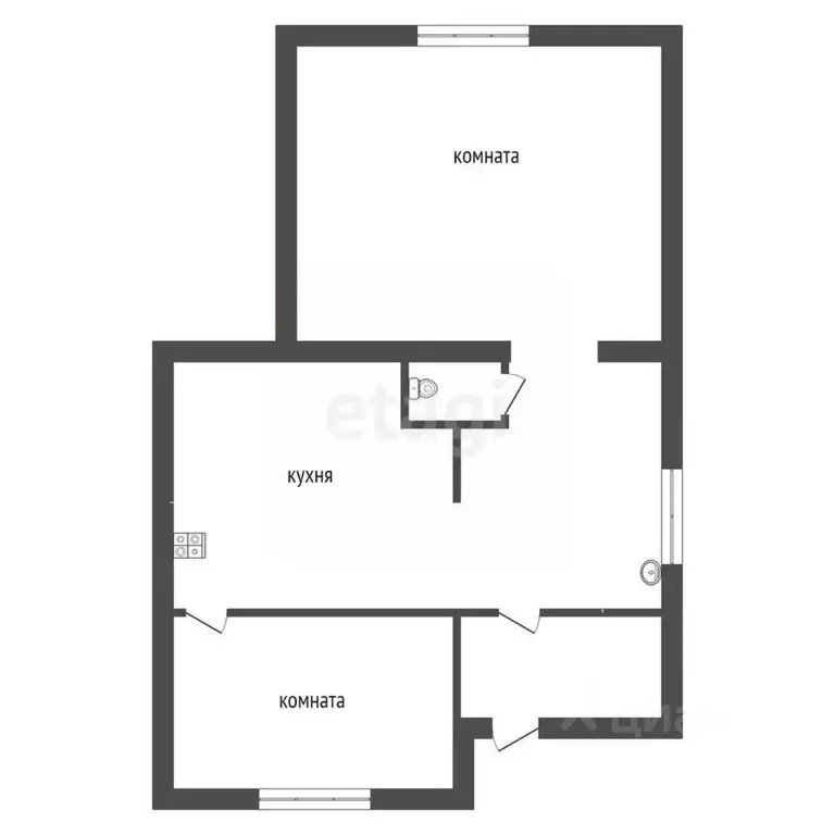 Дом в Ханты-Мансийский АО, Ханты-Мансийск ул. Гагарина, 86 (54 м) - Фото 1