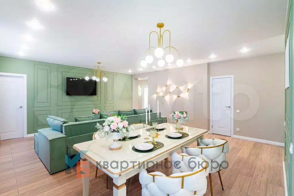 4-к. квартира, 120 м, 5/5 эт. - Фото 1