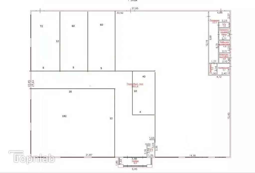Торговая площадь в Алтайский край, Первомайский район, с. Санниково ... - Фото 1