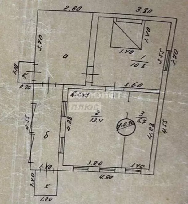 Дом в Ульяновская область, Ульяновск ул. Врача Михайлова, 21 (55 м) - Фото 2