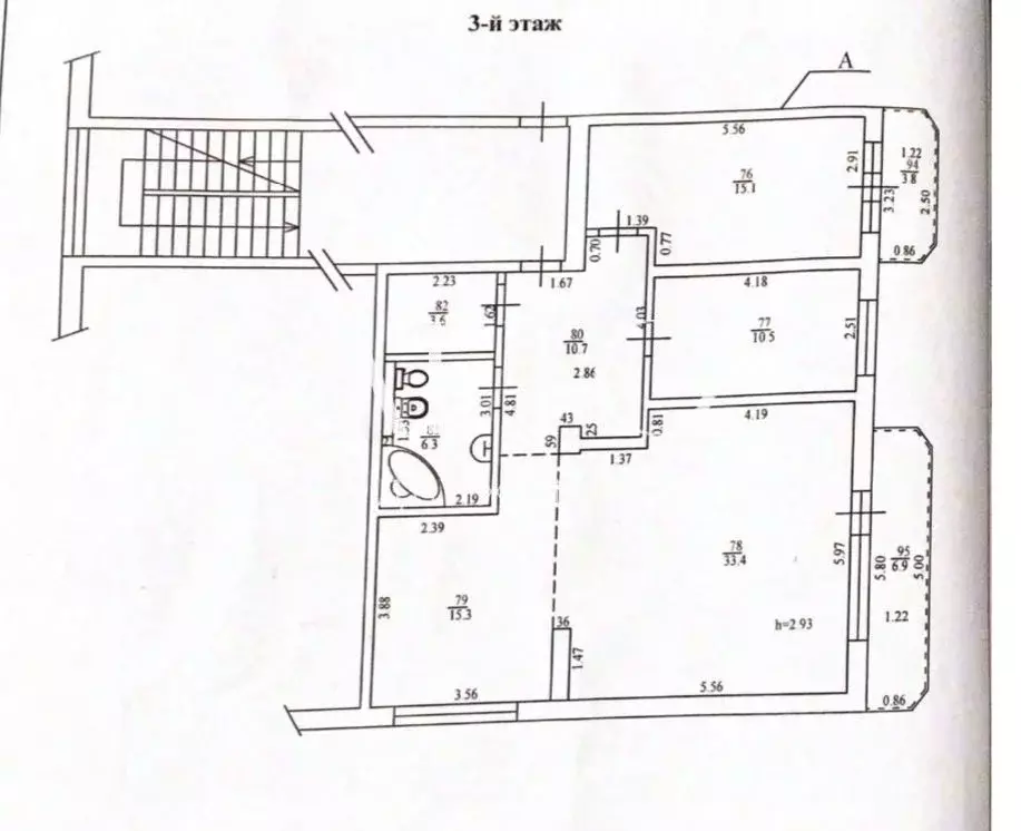 3-к кв. Краснодарский край, Сочи Бытха мкр, ул. Бытха, 2/1 (98.8 м) - Фото 1