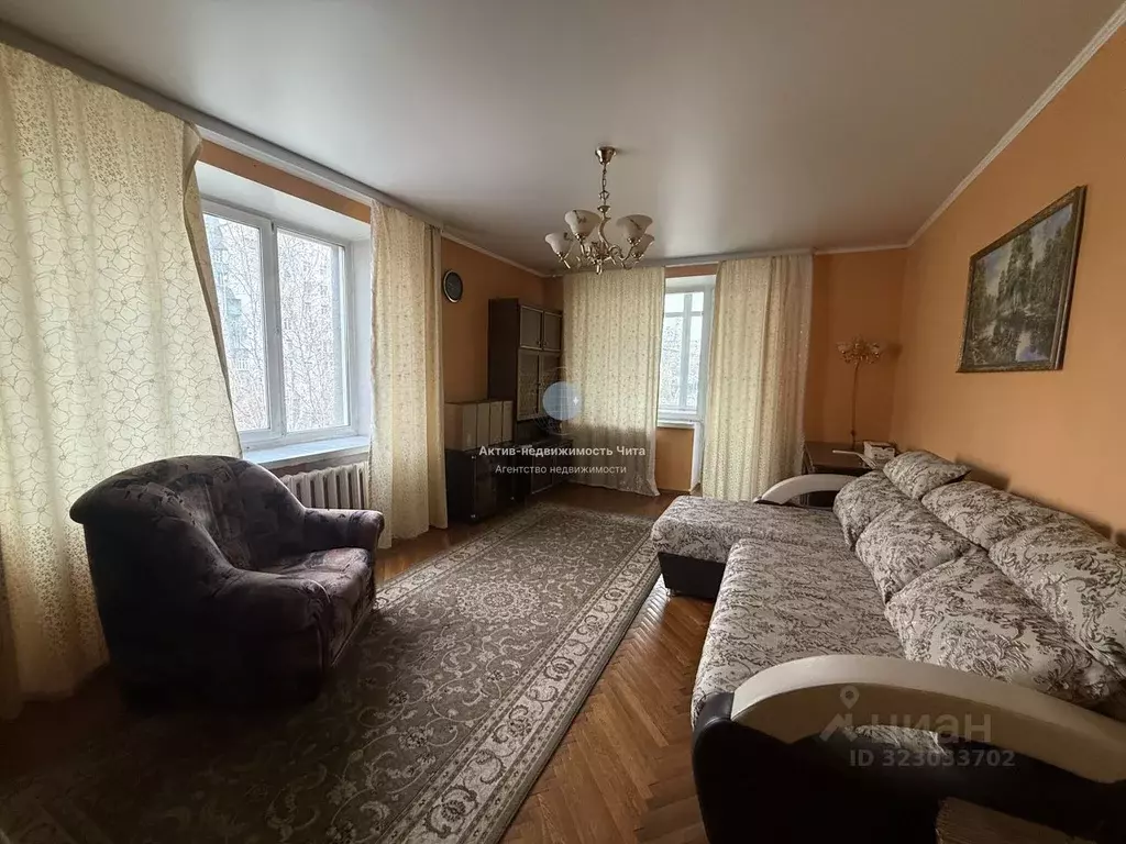 2-к кв. Забайкальский край, Чита ул. Забайкальского Рабочего, 57 (69.0 ... - Фото 0