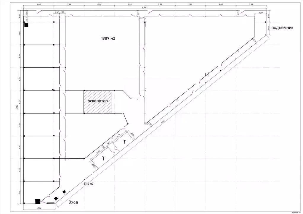Помещение свободного назначения в Санкт-Петербург Заневский просп., 38 ... - Фото 1