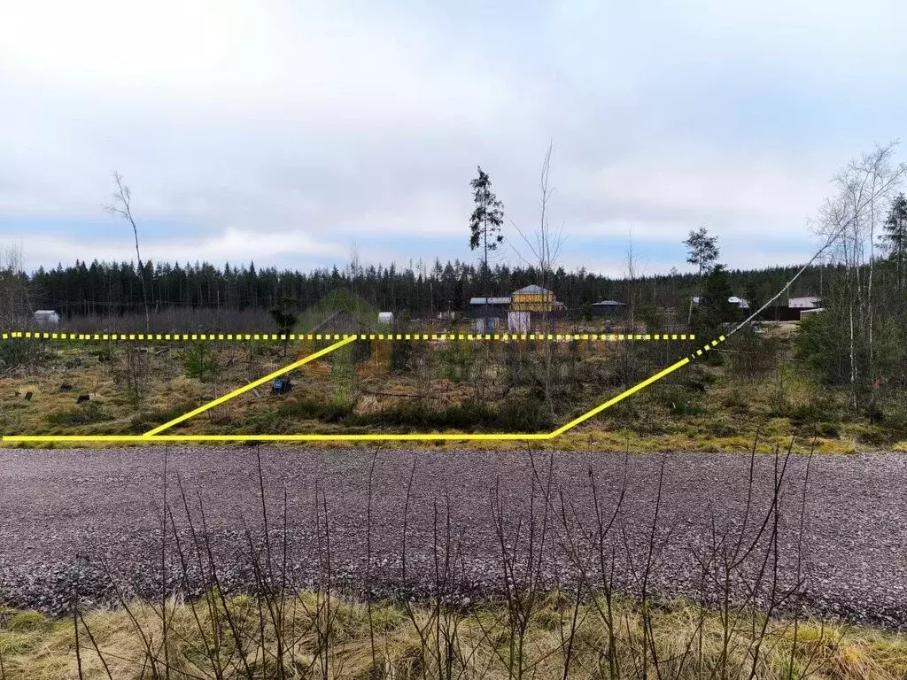 Участок в Выборгский район, посёлок Поляны (9.5 м) - Фото 1