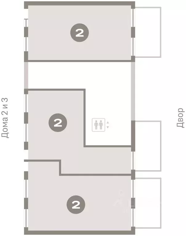 2-к кв. Омская область, Омск  (95.03 м) - Фото 1