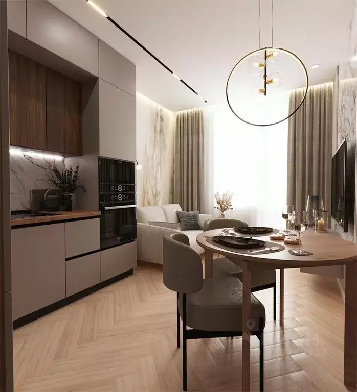 Квартира, 1 комната, 41 м - Фото 1