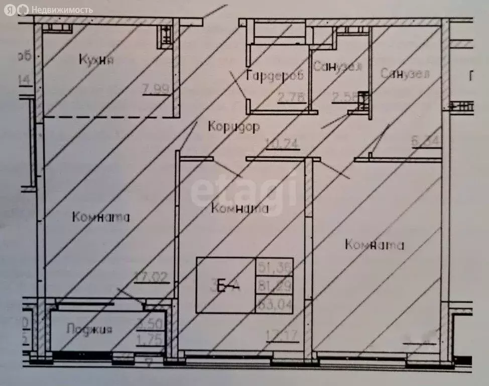 3-комнатная квартира: Воронеж, Московский проспект, 132 (81.29 м) - Фото 0