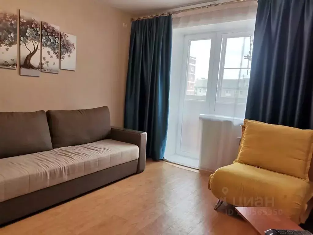 1-к кв. Хабаровский край, Хабаровск ул. Панькова, 29Б (30.0 м) - Фото 1