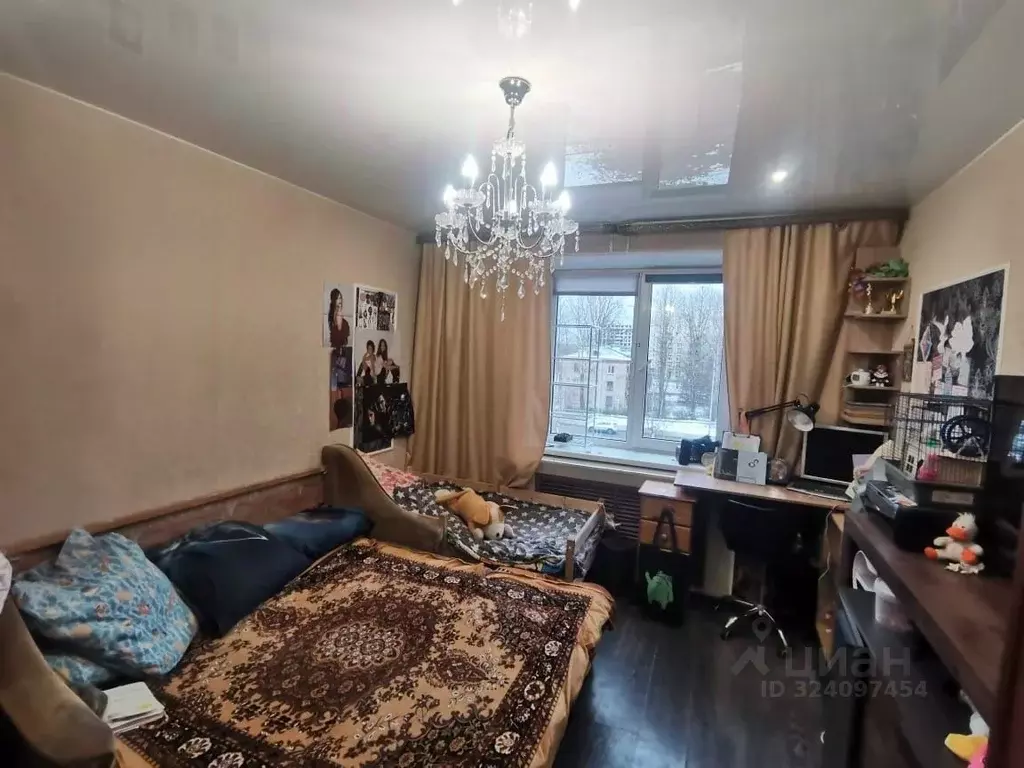 Комната Санкт-Петербург, Санкт-Петербург, Колпино Загородная ул., 62 ... - Фото 1