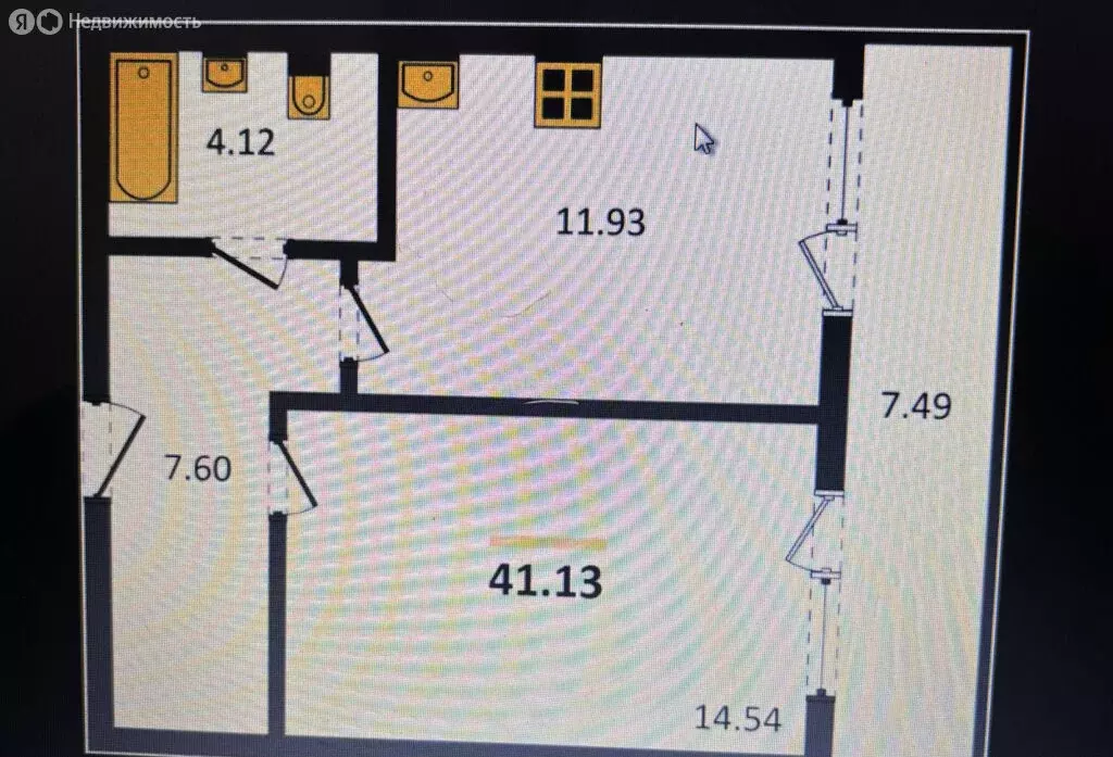 1-комнатная квартира: Челябинск, улица Университетская Набережная, 81 ... - Фото 0