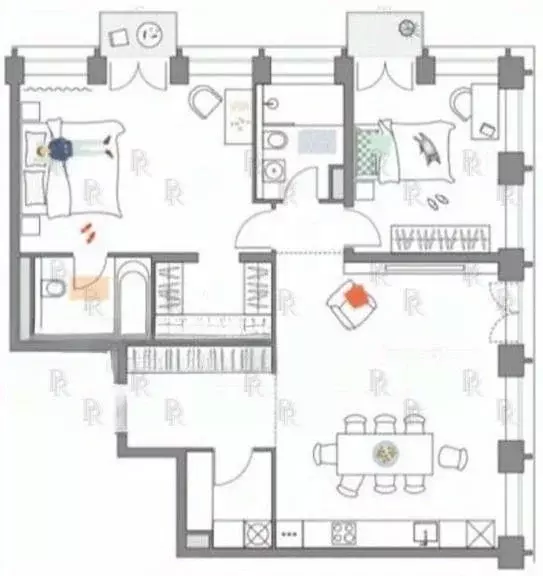 3-к кв. Москва 2-я Звенигородская ул., 14 (155.0 м) - Фото 1