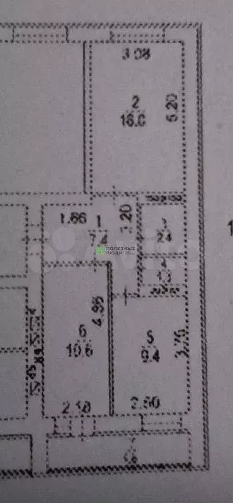 2-к. квартира, 52 м, 8/12 эт. - Фото 0