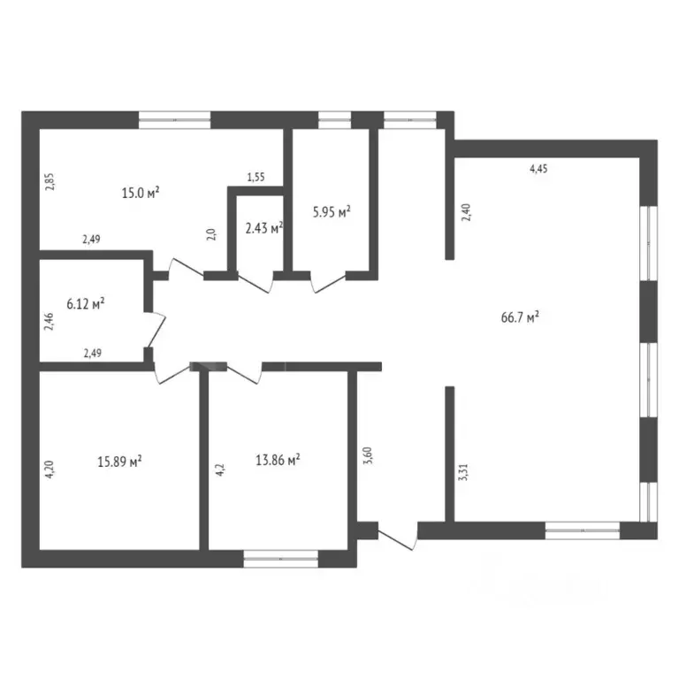 Коттедж в Тюменская область, Тюменский муниципальный округ, с. ... - Фото 1