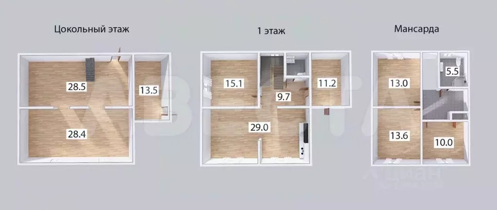 Дом в Омская область, Омский район муниципальный округ, с. Дружино ул. ... - Фото 2