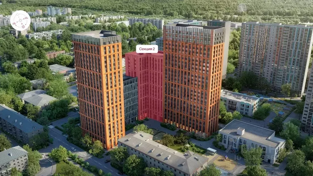 1-к кв. Москва Семеновский Парк 2 жилой комплекс (39.7 м) - Фото 1