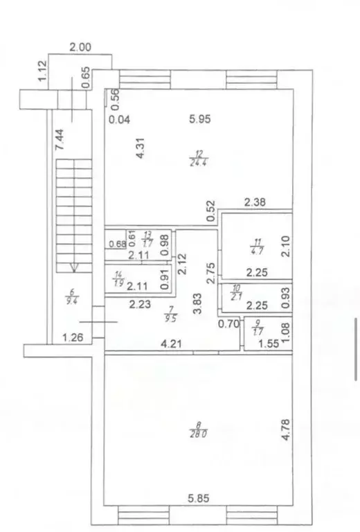 Помещение свободного назначения в Татарстан, Казань ул. Зои ... - Фото 1