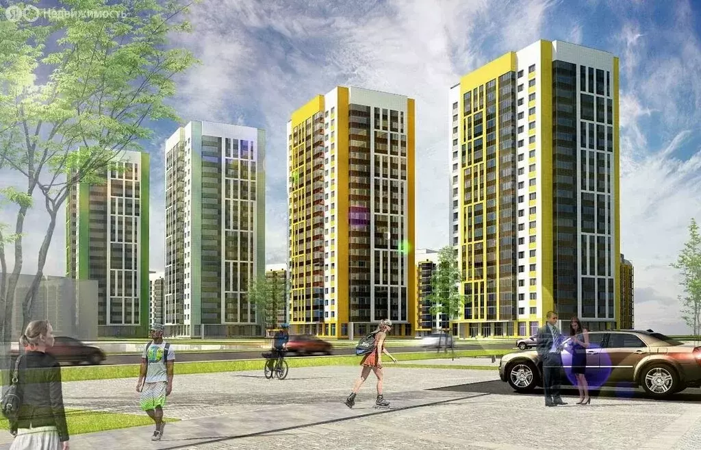 2-комнатная квартира: Казань, улица Азата Аббасова, 3 (53.5 м) - Фото 0