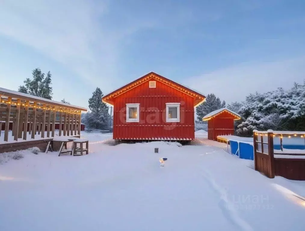 Дом в Ленинградская область, Тосненский район, Трубникоборское с/пос, ... - Фото 1