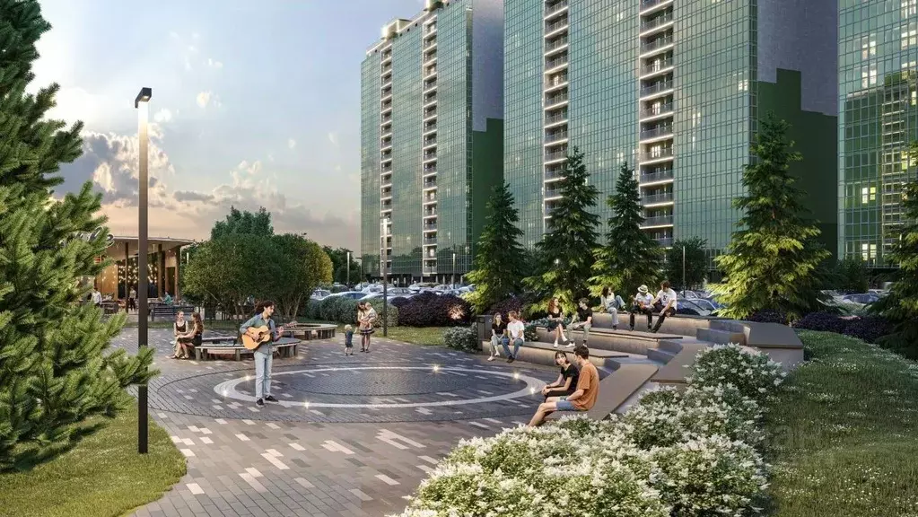 1-к кв. Красноярский край, Красноярск Нанжуль-Солнечный мкр, Аллея ... - Фото 1