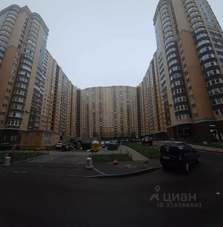 1-к кв. Ленинградская область, Кудрово г. Всеволожский район, ... - Фото 1