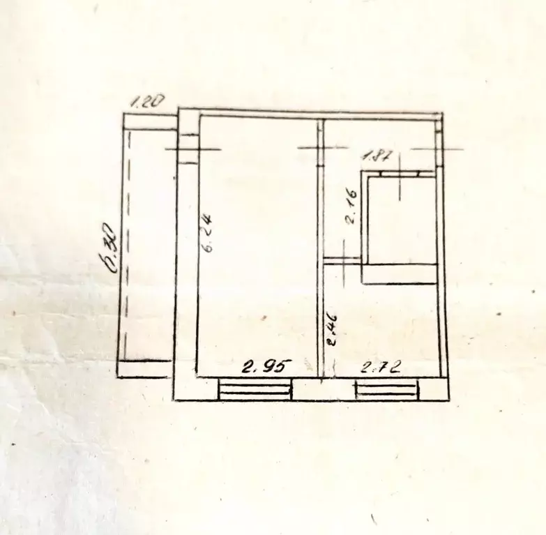1-к кв. Волгоградская область, Волгоград Пятиморская ул., 41 (34.1 м) - Фото 2