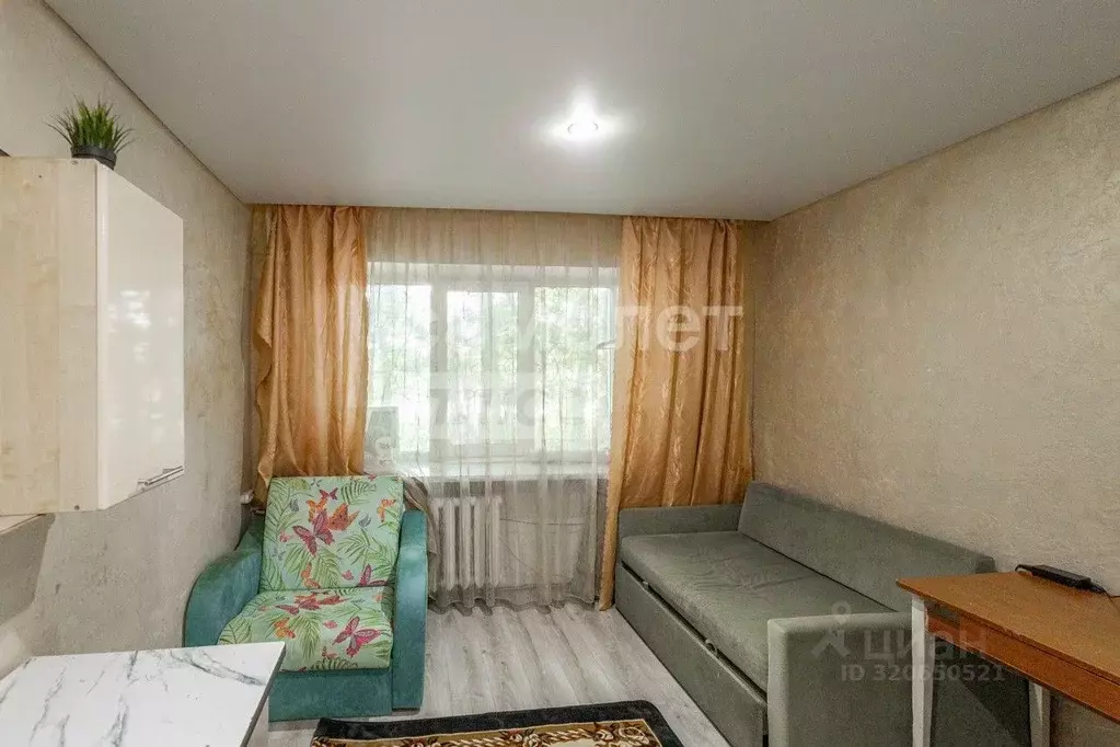 Студия Омская область, Омск Городок Нефтяников мкр, ул. 22 Апреля, 24 ... - Фото 1