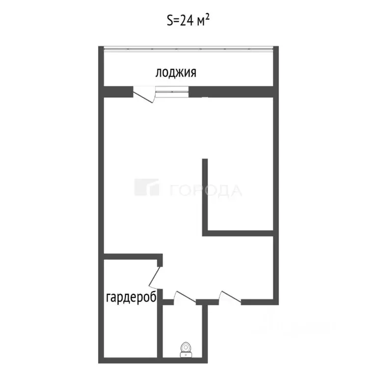 Комната Алтайский край, Барнаул ул. 80-й Гвардейской Дивизии, 2/1 ... - Фото 1