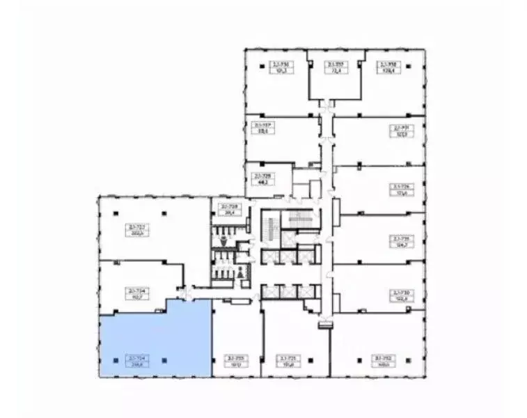 Офис в Москва № 35 кв-л, 10 (219 м) - Фото 2