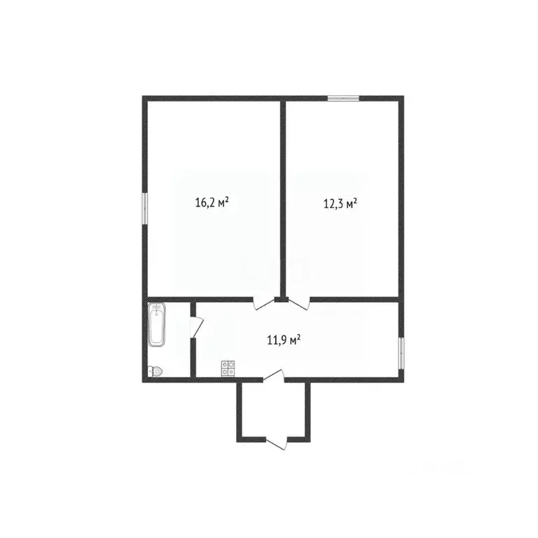 Дом в Белгородская область, Белгород Советская ул., 117А (90 м) - Фото 1