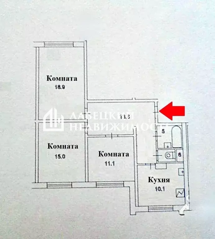 3-к кв. Москва Коктебельская ул., 4К2 (74.1 м) - Фото 2