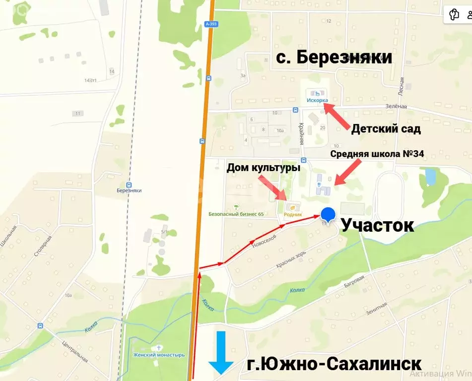 Участок в село Березняки, Крайняя улица (9 м) - Фото 1