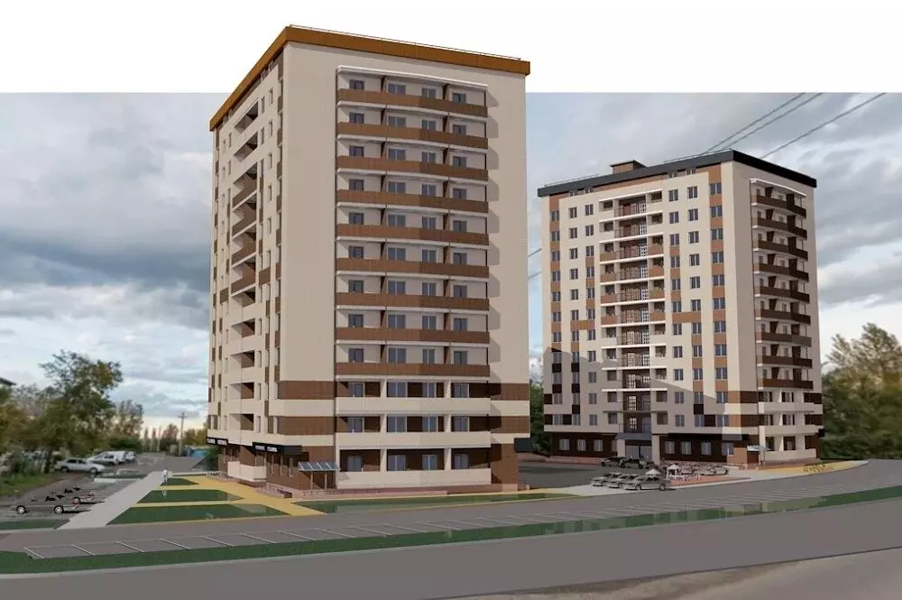 Квартира-студия: Абакан, улица Кирова, 214 (37.1 м) - Фото 1