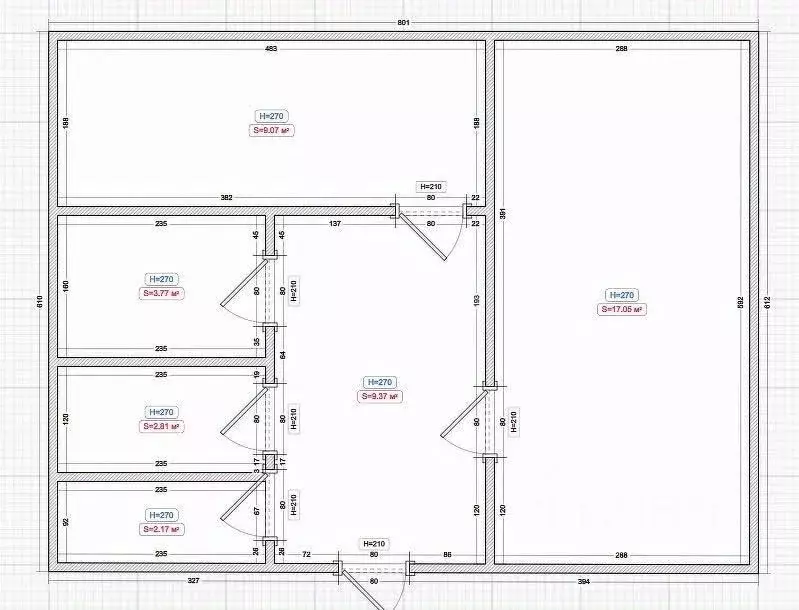 1-к кв. Ингушетия, Малгобек ул. Героя России Ахмеда Котиева (40.0 м) - Фото 1