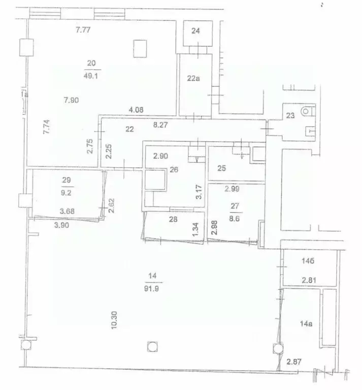 Помещение свободного назначения в Москва Русаковская ул., 22 (213 м) - Фото 2