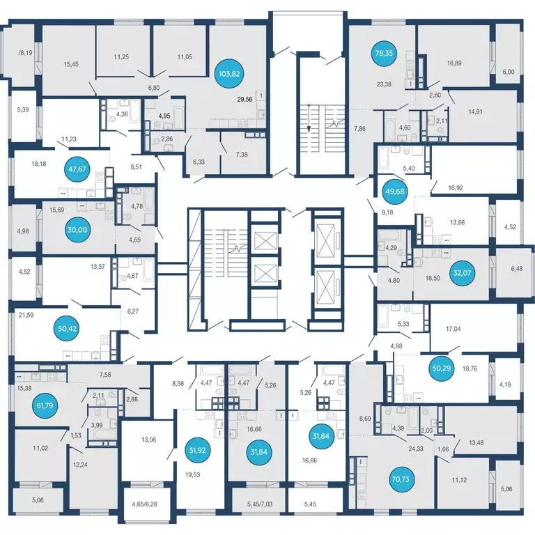 Студия Липецкая область, Липецк Елецкий мкр, 2-12 (31.84 м) - Фото 1