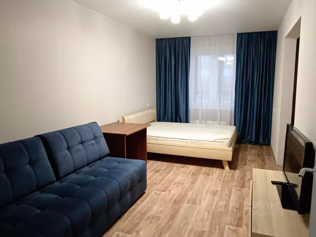 1-к кв. Красноярский край, Красноярск ул. Дубровинского, 110Б (43.0 м) - Фото 1