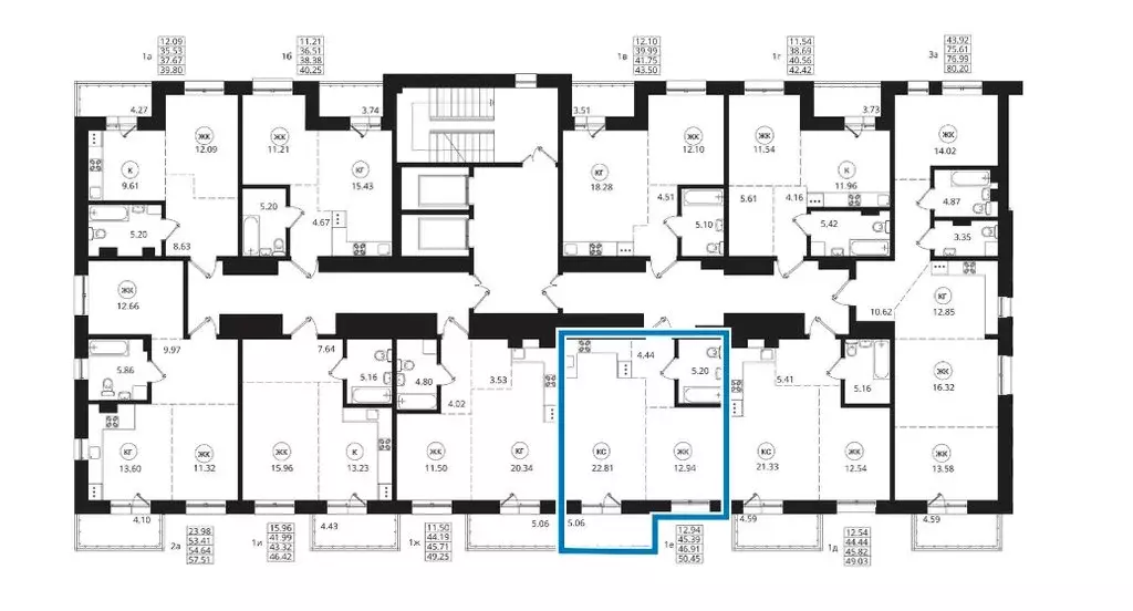2-комнатная квартира: Иркутск, улица Юрия Левитанского, 12/1 (51 м) - Фото 2
