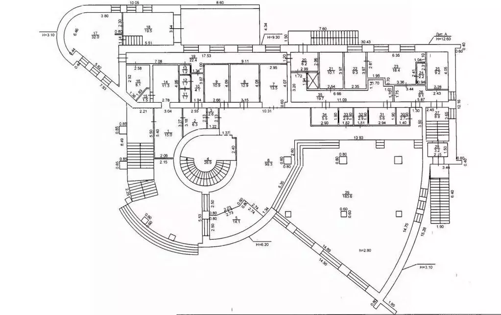 Помещение свободного назначения в Саха (Якутия), Якутск ул. Кирова, 29 ... - Фото 2