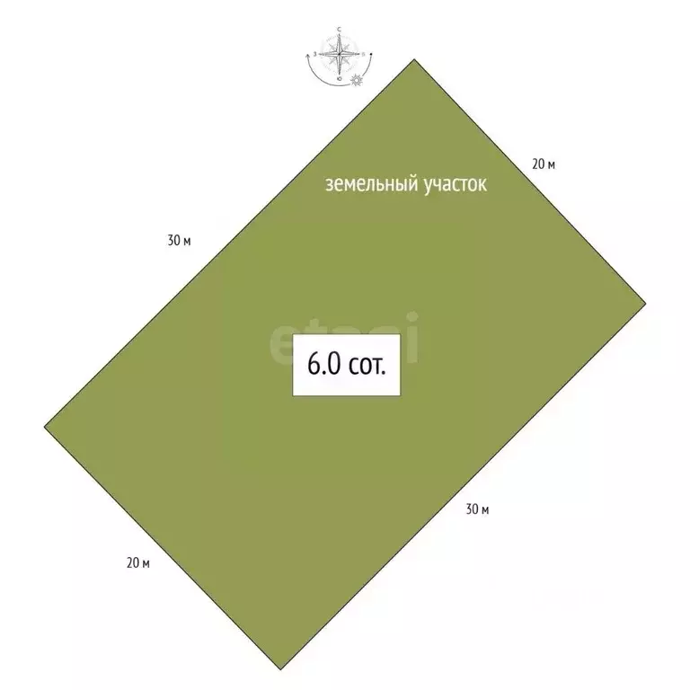 Участок в Новосибирская область, Бердск Орбита СНТ, ул. 7-я (6.0 сот.) - Фото 2