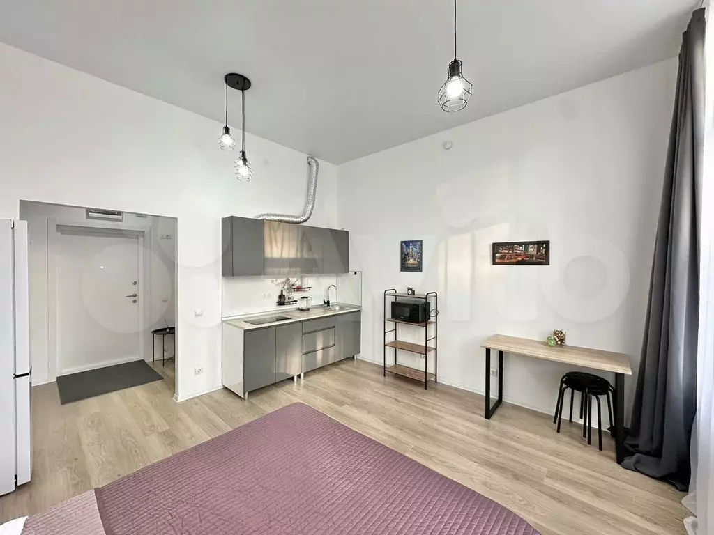 Квартира-студия, 25 м, 1/24 эт. - Фото 1