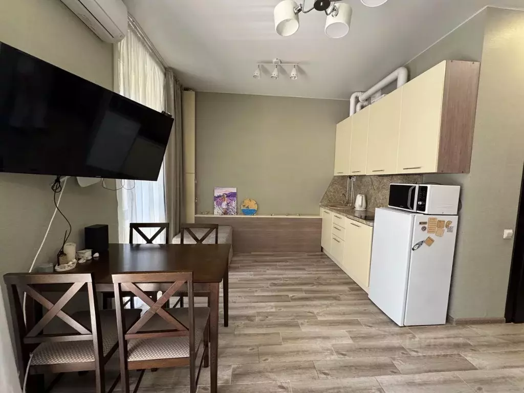 Студия Краснодарский край, Сочи Яна Фабрициуса мкр, ул. Метелева, 31 ... - Фото 1