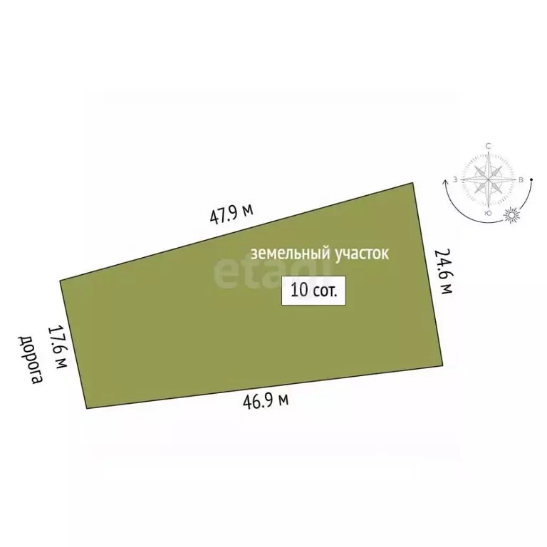 Участок в Камчатский край, Елизовский муниципальный округ, пос. ... - Фото 2