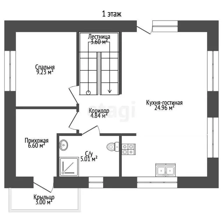Дом в Архангельское, микрорайон Зенит (126 м) - Фото 2