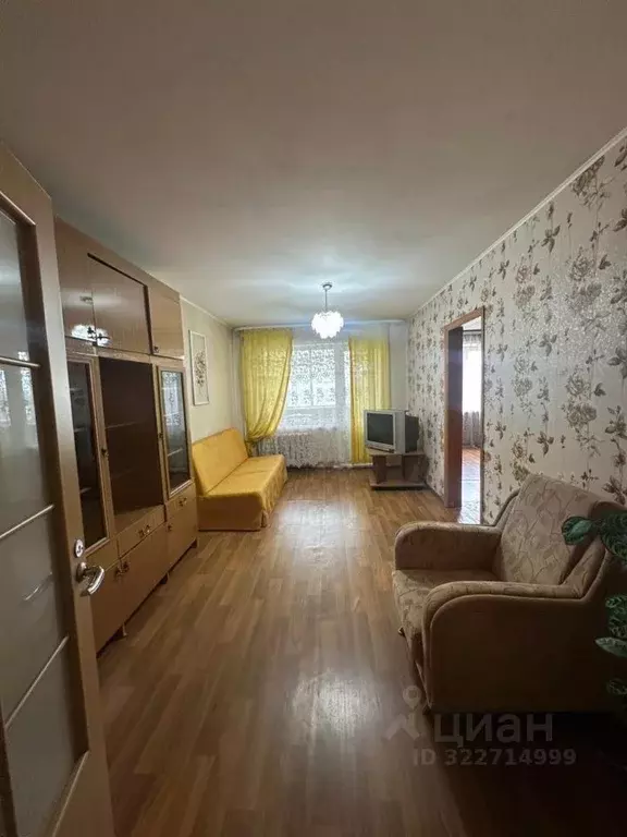 2-к кв. Кемеровская область, Кемерово просп. Химиков, 22 (62.2 м) - Фото 1