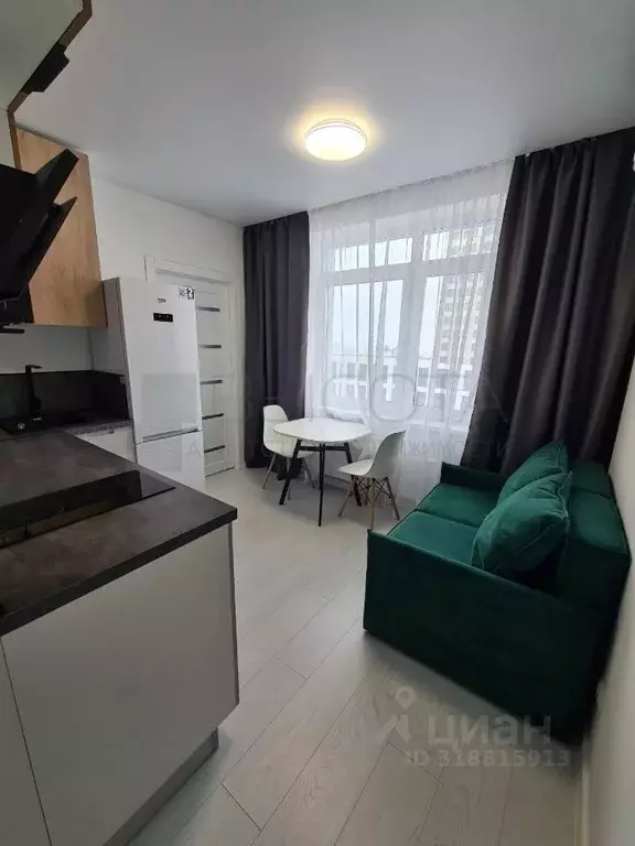 1-к кв. Тюменская область, Тюмень Харьковская ул., 76 (26.8 м) - Фото 2