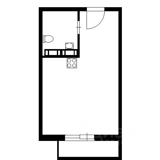 1-к кв. Москва Маломосковская ул., 14 (46.0 м) - Фото 2