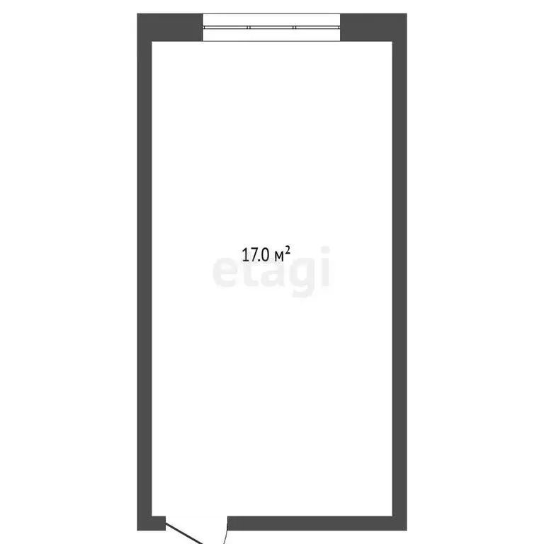 1к в -комнатной квартире (17 м) - Фото 1