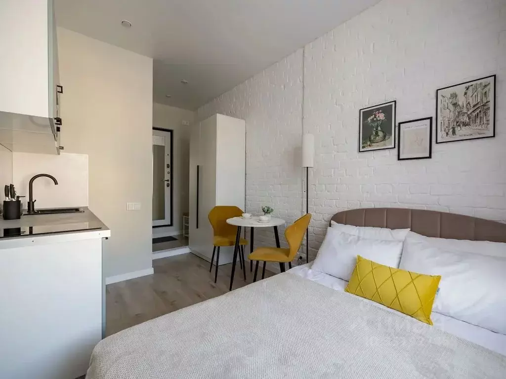 Студия Москва ул. Красина, 7С1 (22.0 м) - Фото 1