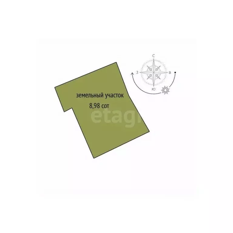 Участок в Новосибирская область, Новосибирский район, Морской ... - Фото 2